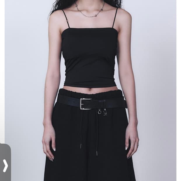 트리밍버드) Bra Cap Camisole BK 2