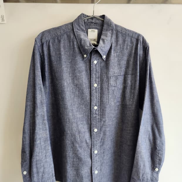 비즈빔 네프 린넨 B.D 셔츠 l/s