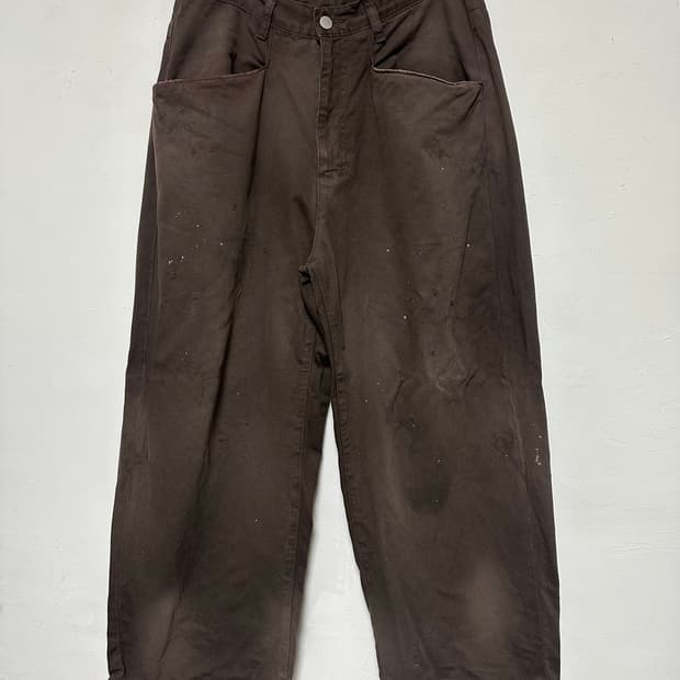 ANCELLM 25AW WIDE CHINO SLACKS
