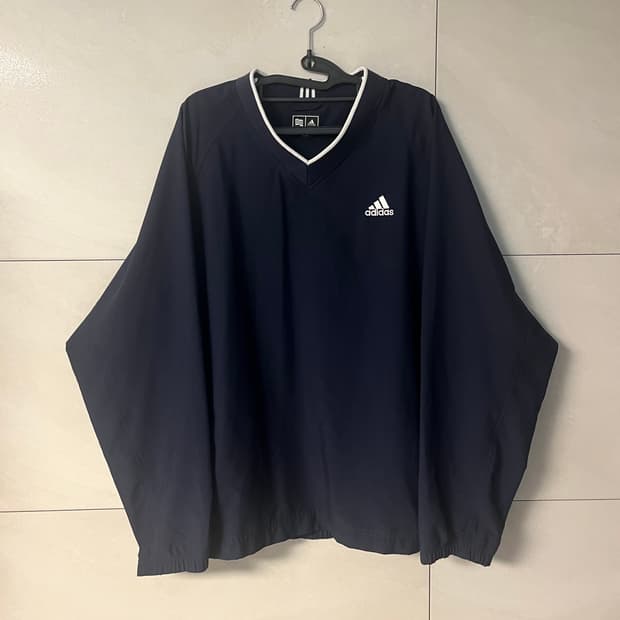 아디다스 골프웨어 네이비 웜업 [L]