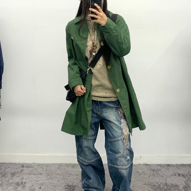 Danton 그린 코트