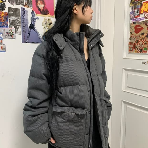 00s 나이키 히코리 패딩