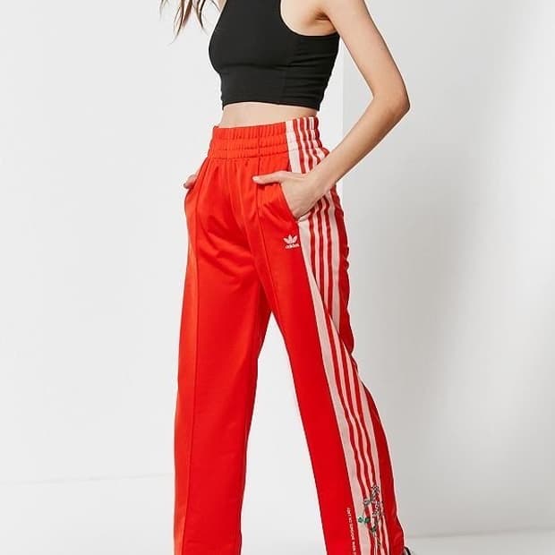 아디다스 자수 트랙팬츠 트레이닝팬츠 XS