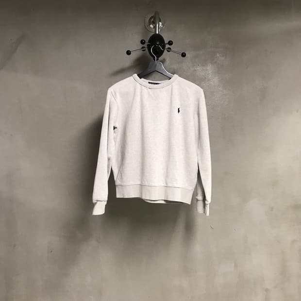 폴로 랄프로렌 맨투맨 그레이 S