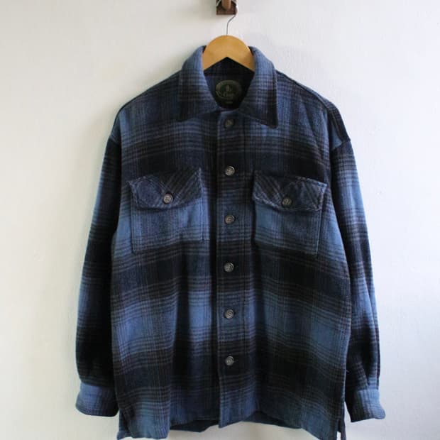 빈티지 울 셔켓