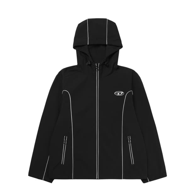 디젤 j 하이브스 파이핑 윈드브레이커 L사이즈