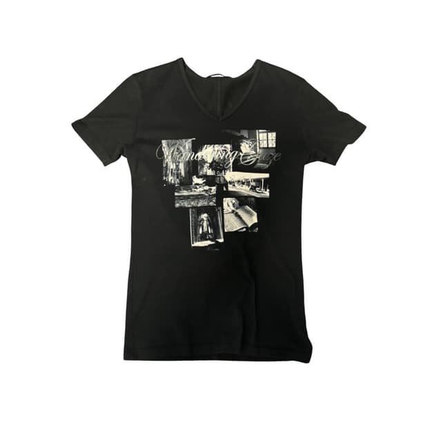 Fuga Painting Design Black T-Shirt