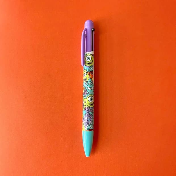 몬스터주식회사 3가지색 볼펜