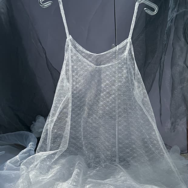 Floral See-Through Dress 0175