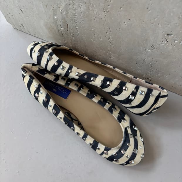 (New) Jimmy Choo X H&M Flat Shoes