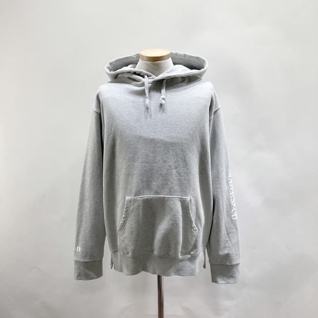 앤더슨벨 오버핏 후드티 그레이 XL