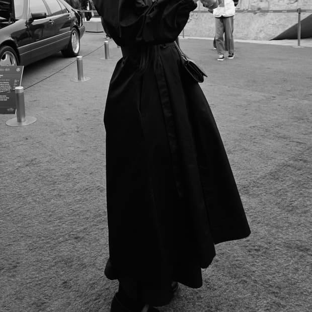 eunoia trench banding dress