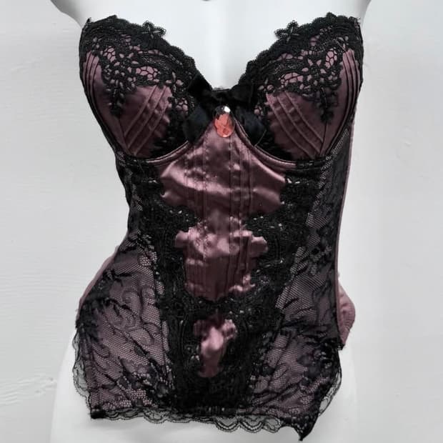 Eblin 에블린 빈티지 코르셋 대장 희귀 란제리