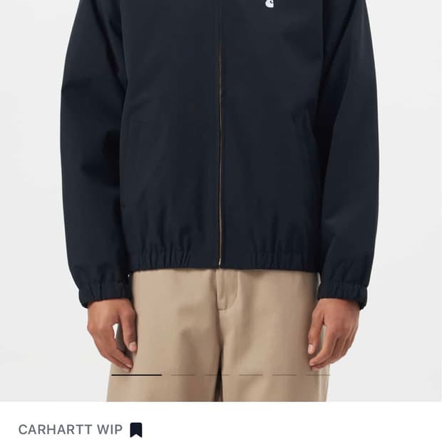 칼하트 메디슨 자켓 블랙 L