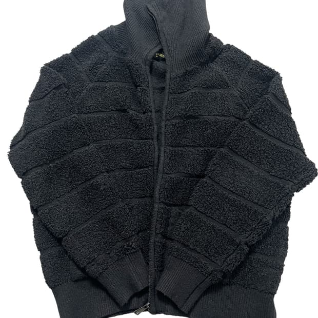 qvintage 큐빈티지 하이넥 집업