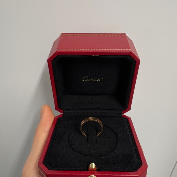 까르띠에 러브링 50호