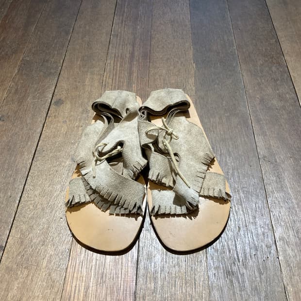 에스닉 무드 빈티지 샌들 