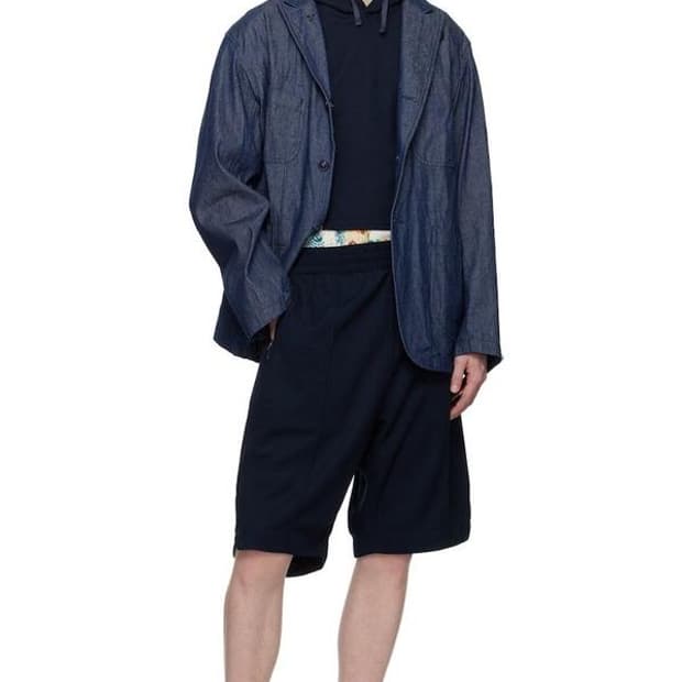 엔지니어드가먼츠 bb woven shorts 