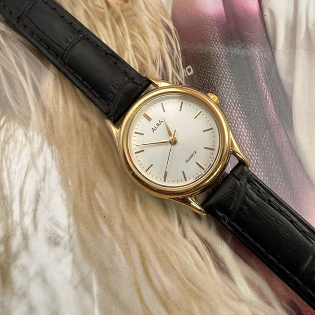 Seiko alba_1990s vintage quartz watch