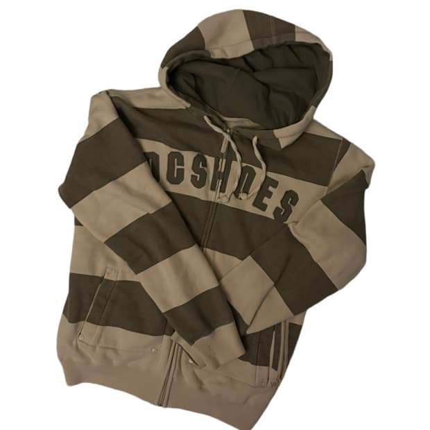 Dc shoes stripe hoodie 