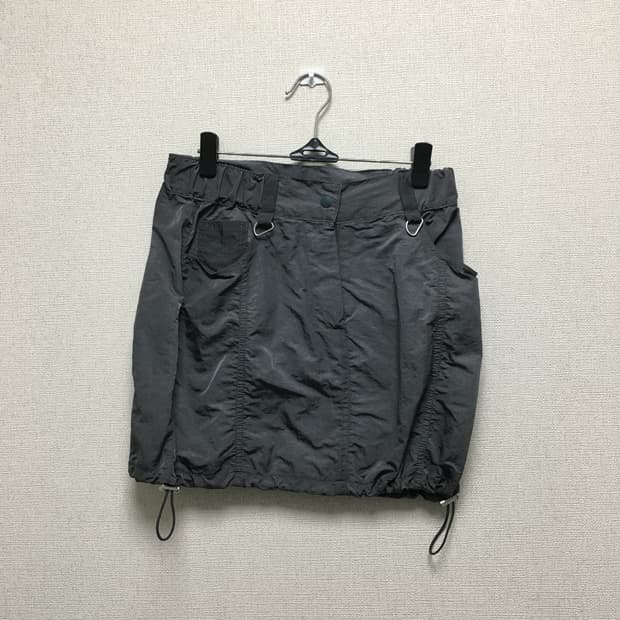 나일론 미니 스커트 