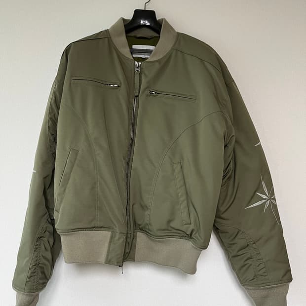 엑스톤즈 셔링 ma1 자켓 m