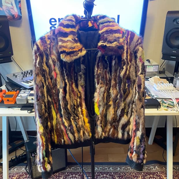 양가죽 밍크 퍼 자켓