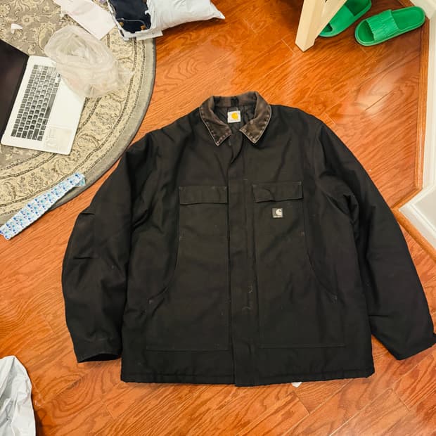 [빅세일] 칼하트 C26 아틱 유콘 자켓 빈티지 사이즈 XLT BLK