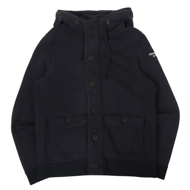 아베크롬비 암로고 포켓 후드집업