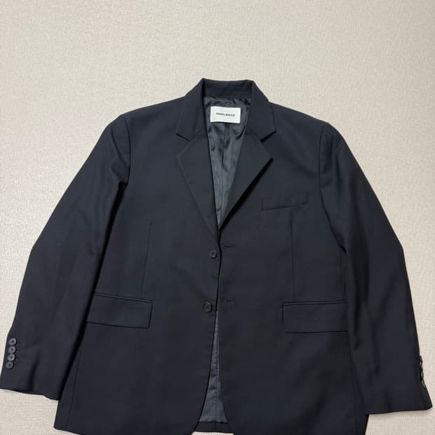 [M]인사일런스 오버사이즈 블레이저 자켓