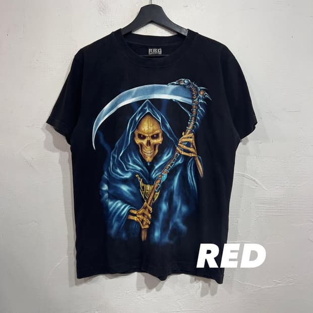 red 프린팅 티셔츠