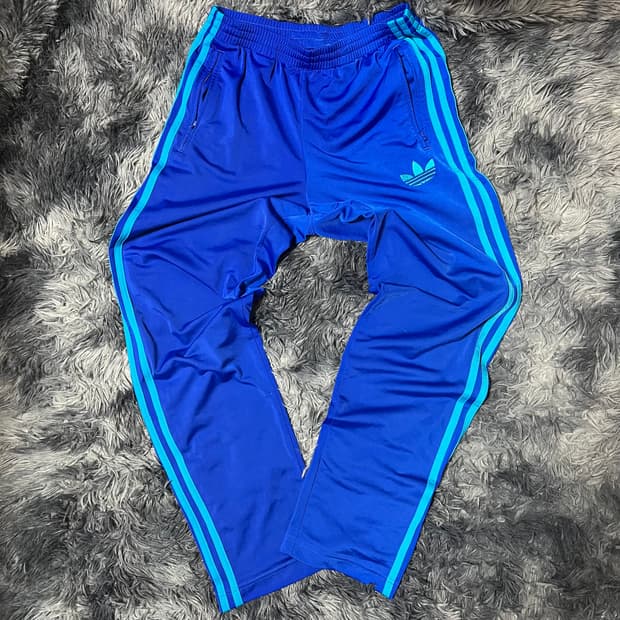 아디다스 블루 트레이닝 팬츠 95