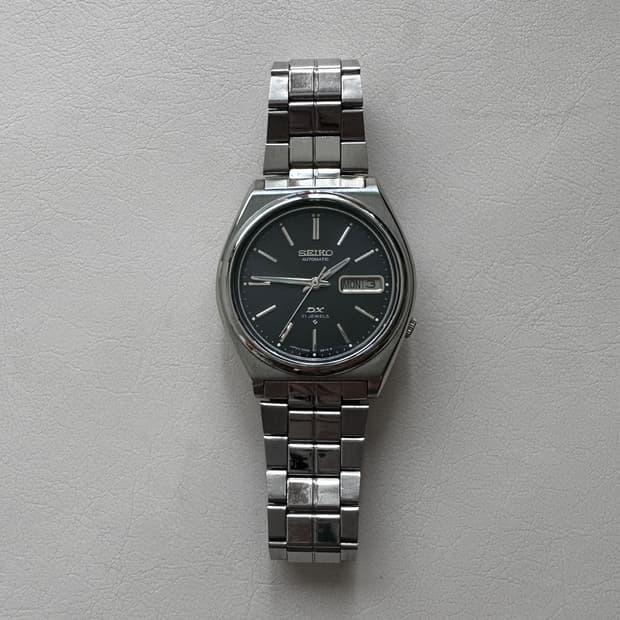 SEIKO DX 7009 블랙 다이얼
