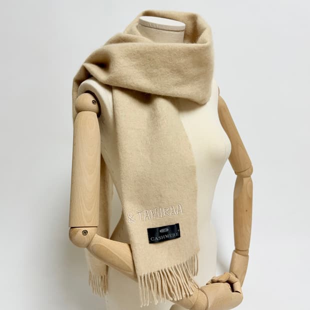 [캐시미어 100%] 고비 캐시미어 머플러 목도리