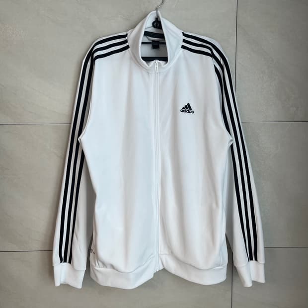 아디다스 흰,검 져지 [2XL]