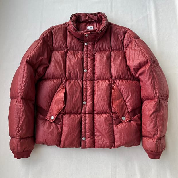 00s 씨피 컴퍼니 크링클 나일론 다운 푸퍼