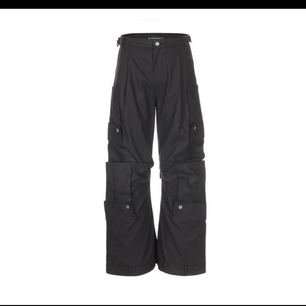 써저리 리버스 4 포켓 카고 팬츠 블랙 s