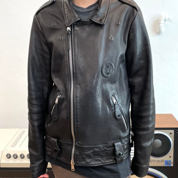 [L] 올세인츠 레더 모터사이클 자켓