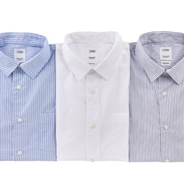 비즈빔 18SS Free Edge 셔츠 화이트 스트라이프 03