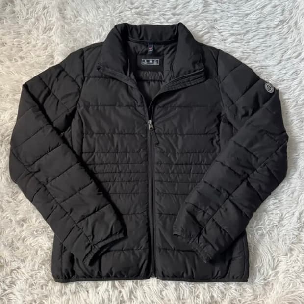 여성 아베크롬비 일본빈티지 경량패딩 빈티지패딩 블랙 S