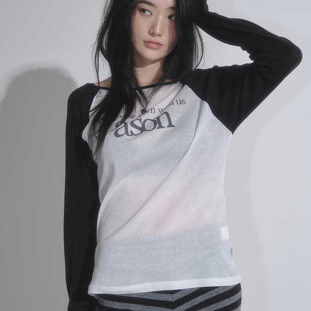 SORBET LONG SLEEVE / BLACK