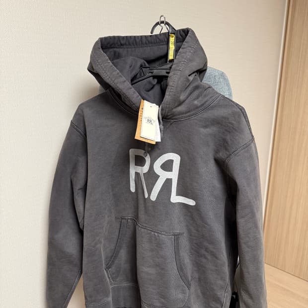 RRL 랜치로고 후디 블랙 