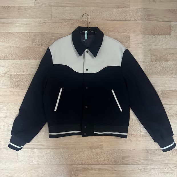 엘무드 웨이비 바시티 자켓 NAVY 