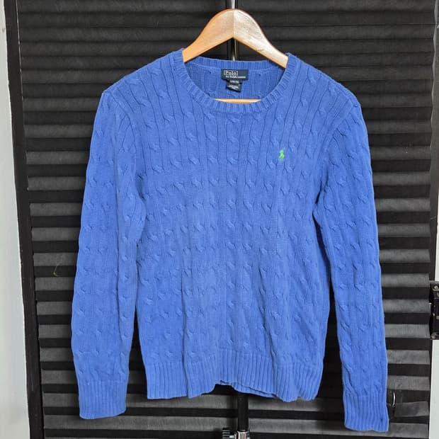 [폴로 랄프로렌] 케이블 코튼 니트 | 00132