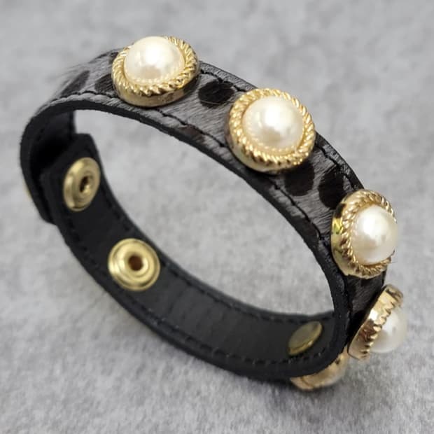 leopard vitage bracelet