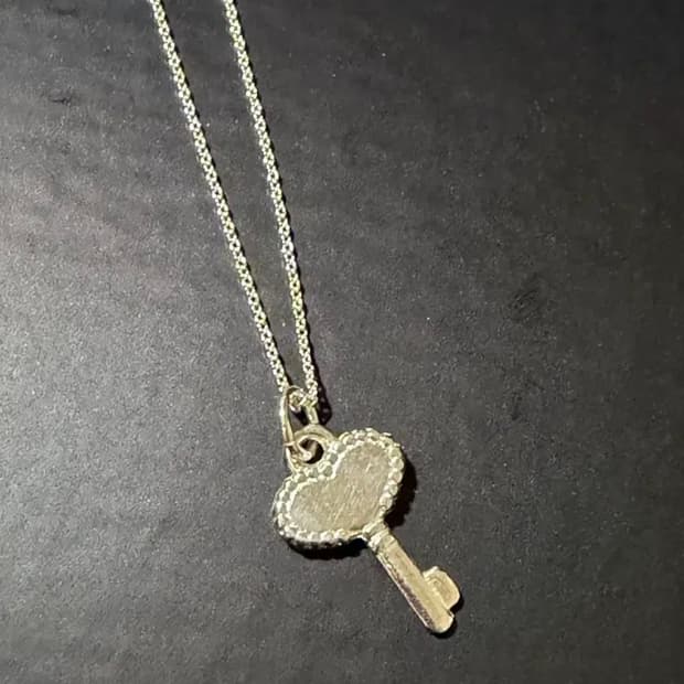 925 silver 미니 열쇠 목걸이 (40cm)