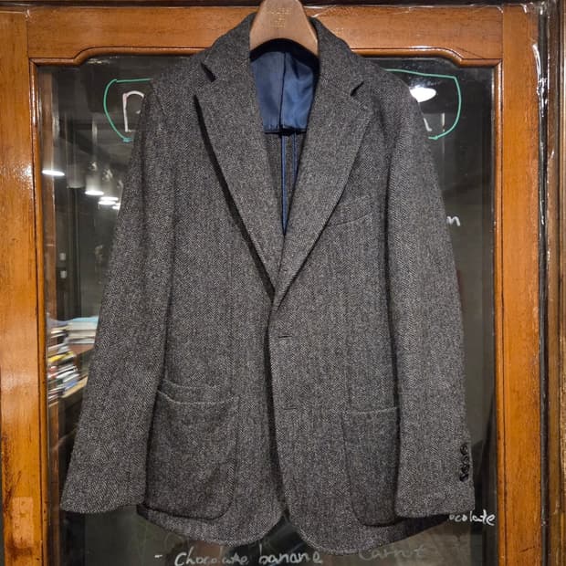 라 칸타넬라 트위드자켓