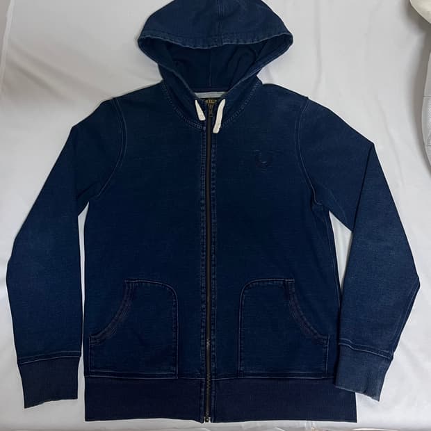 트루릴리전 빈티지 후드집업 