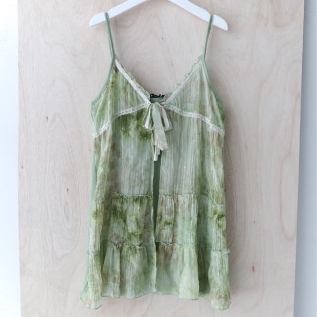 painting sha lace sleeveless