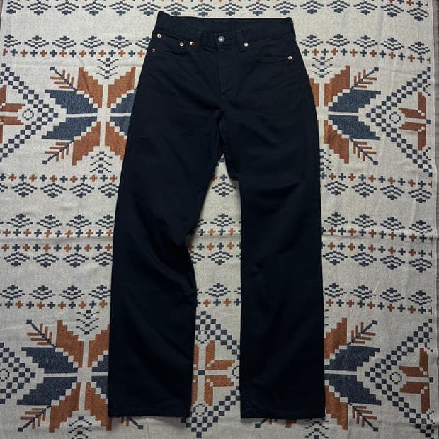 90s리바이스(JAPAN) 508 블랙블랙 빈티지 데님(실측확인)
